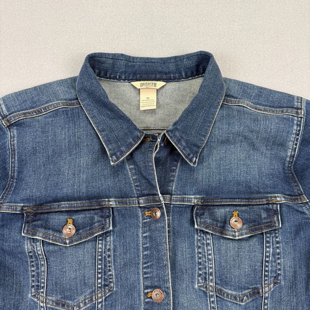 Duluth Trading Co Indigo Blue Denim Jacket - Picture 4 of 12